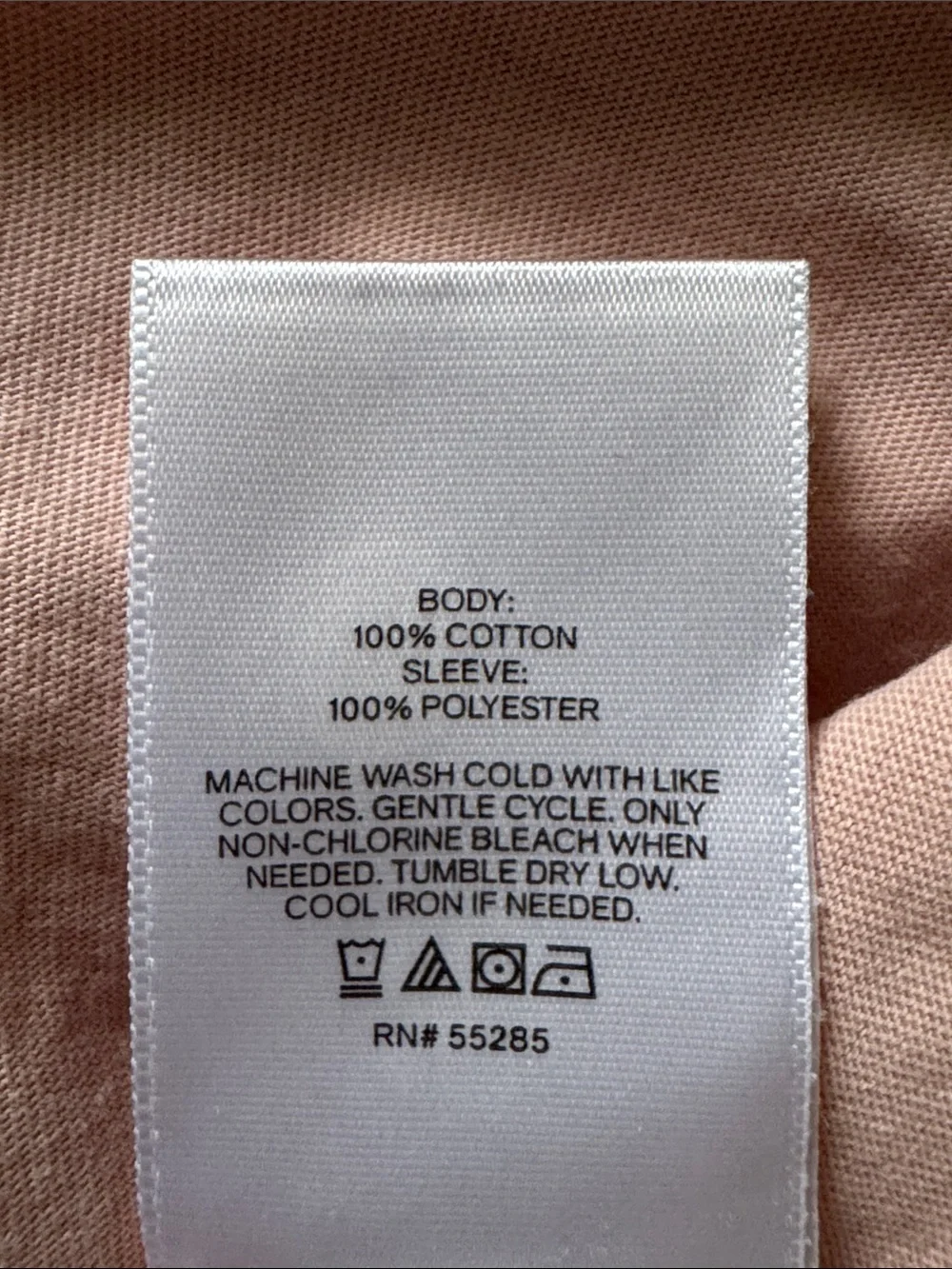 Express Pale Pink Puff-Sleeve Tee